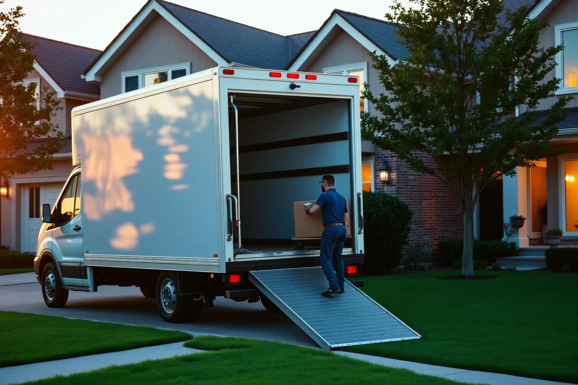 Bridgewood Moving professional movers loading a truck in Durham Region, Ontario
